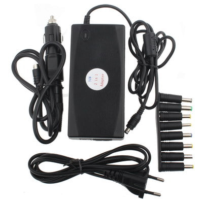 3 in 1 Universal Laptop AC and DC Adapter, 90W