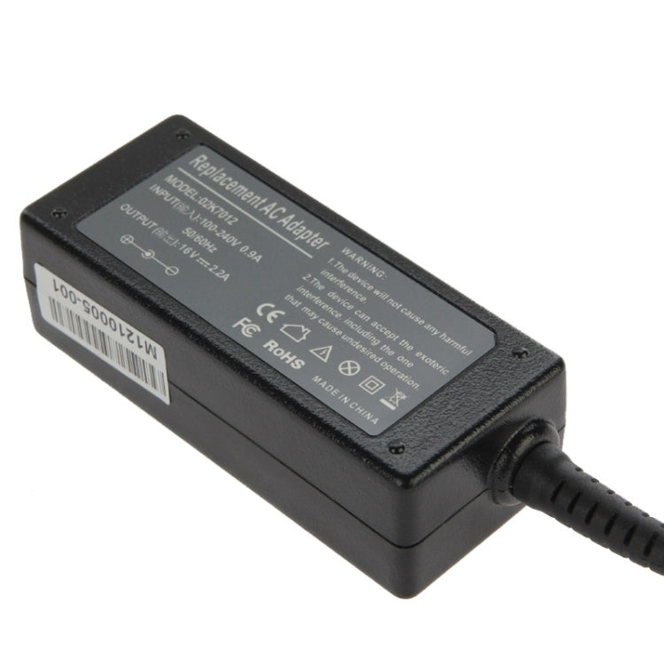 02K7012 16V 2.2A Mini AC Adapter for ThinkPad Laptop, Output Tips: 5.5mm x 2.5mm