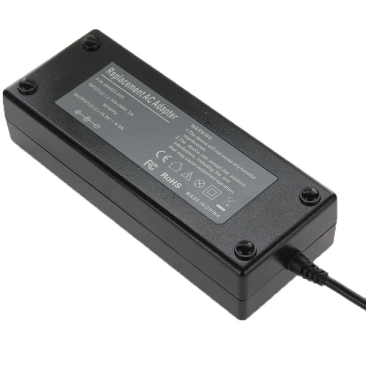 18.5V 6.5A AC Adapter for HP Laptop, Output Tips: 7.4mm x 5.0mm