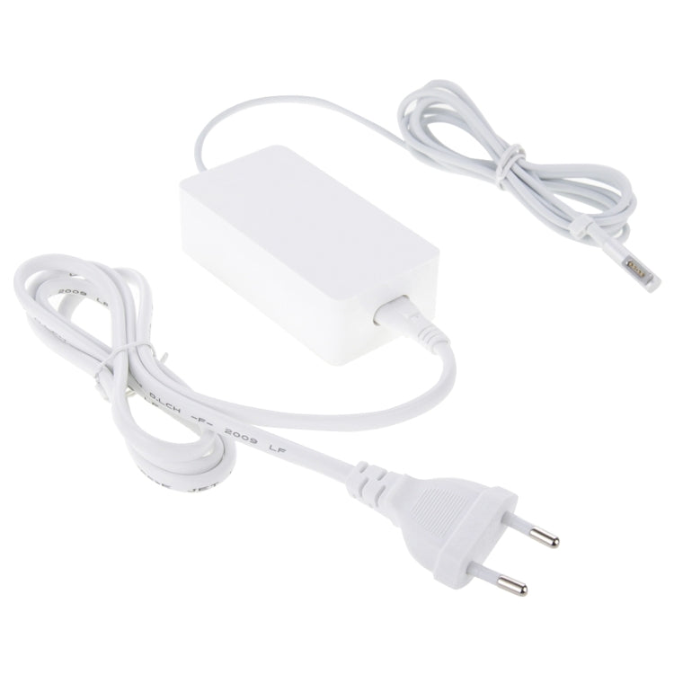 60DN165365 60W 16.5V 3.65A AC Adapter Power Supply with USB Output for Laptop, Output Tips: L Type Magnetic Pin, EU Plug