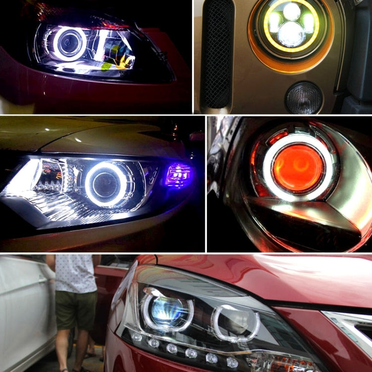 100mm 5W 180LM Angel Eyes Circles Car Headlight