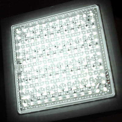 29W Ceiling Lights Panel, 144 LED 5050 SMD, White Light, DC 12V, Size: 20 x 20 x 4.2cm