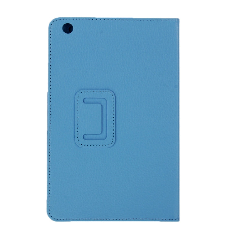 Litchi Texture Magnetic Leather Case with Holder for Lenovo A5500