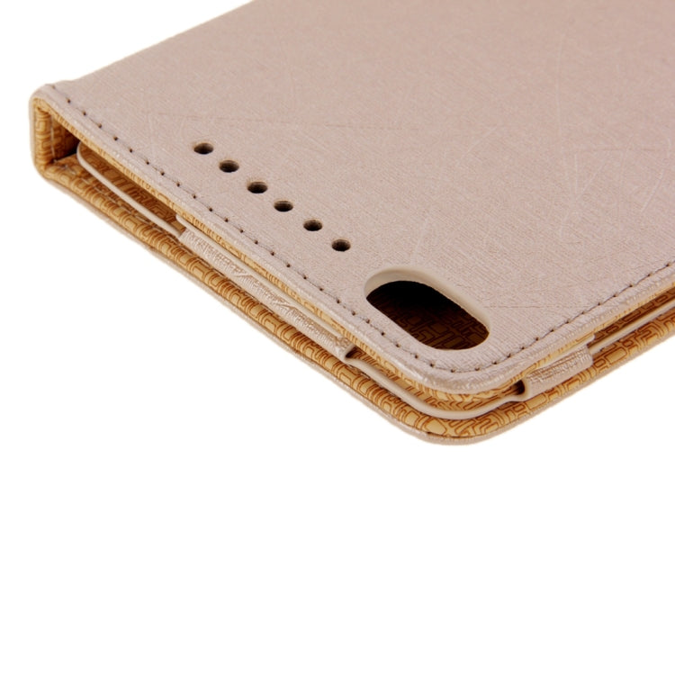 Oracle Texture Magnetic Leather Case with Holder for Lenovo A770N 6.85inch