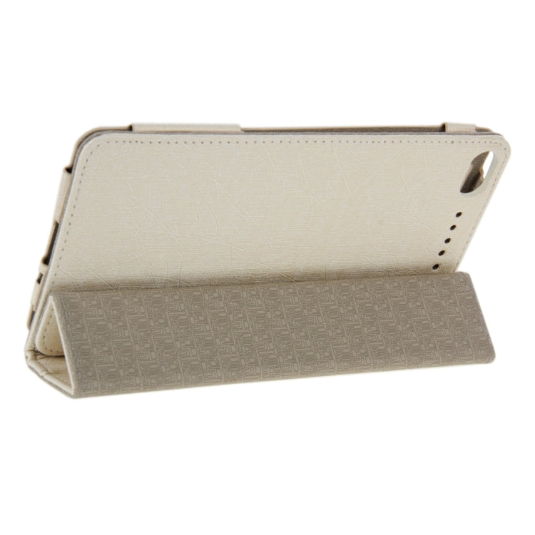 Oracle Texture Magnetic Leather Case with Holder for Lenovo A770N 6.85inch