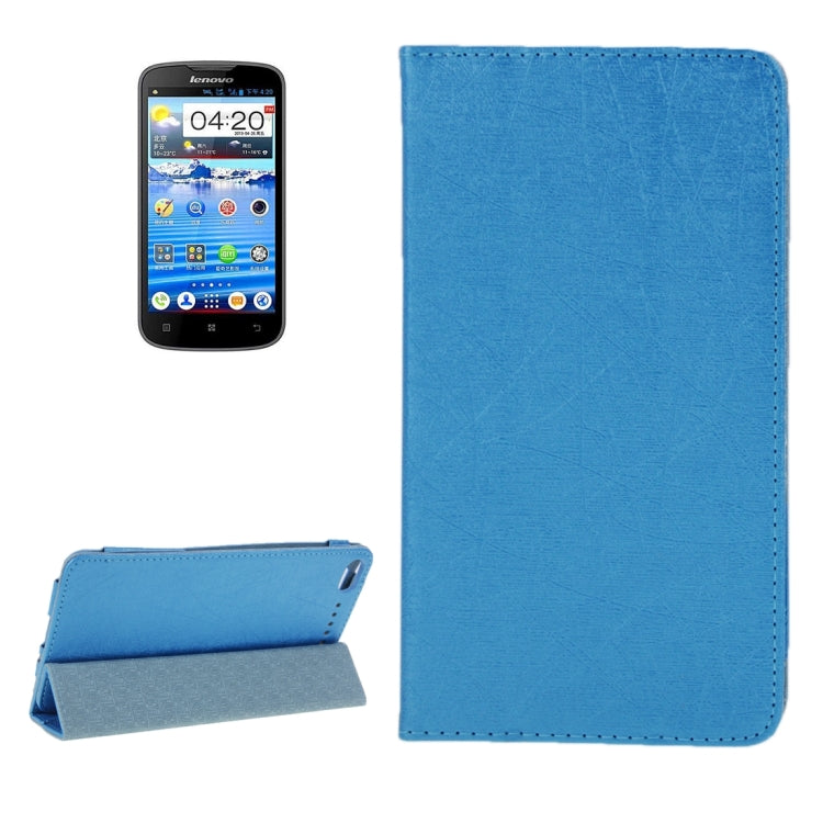 Oracle Texture Magnetic Leather Case with Holder for Lenovo A770N 6.85inch