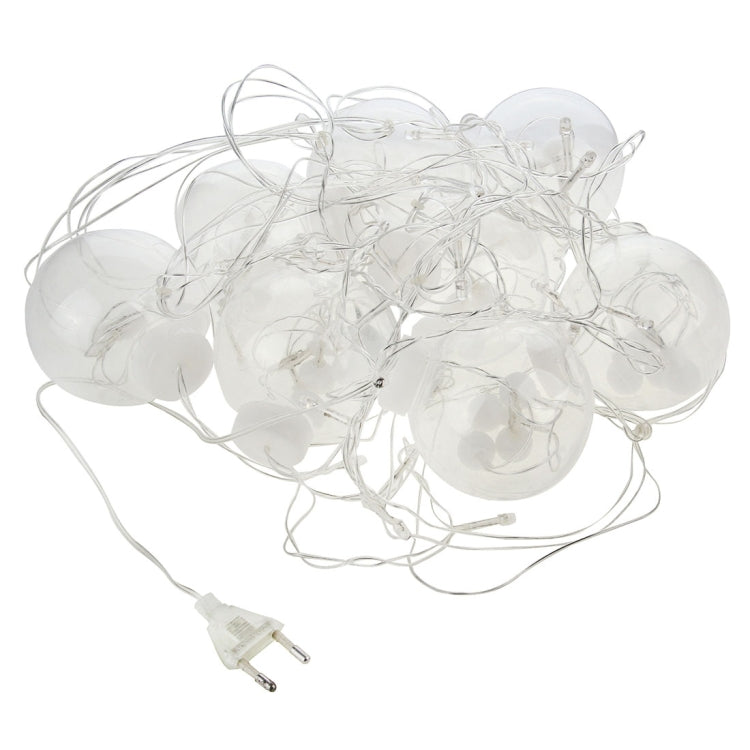 2m 56 LED RGB Light Lantern Wish Fairy Ball Light String Decoration Light for Christmas Party, 220-240V, EU Plug