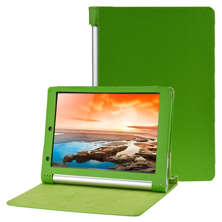 Litchi Texture Leather Case with Holder