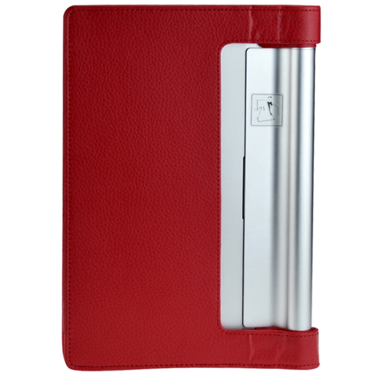 Litchi Texture Leather Case with Holder