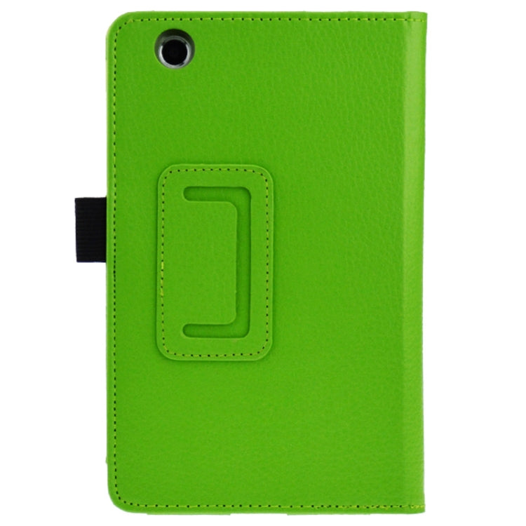 Litchi Texture Leather Case with Holder for Lenovo S5000