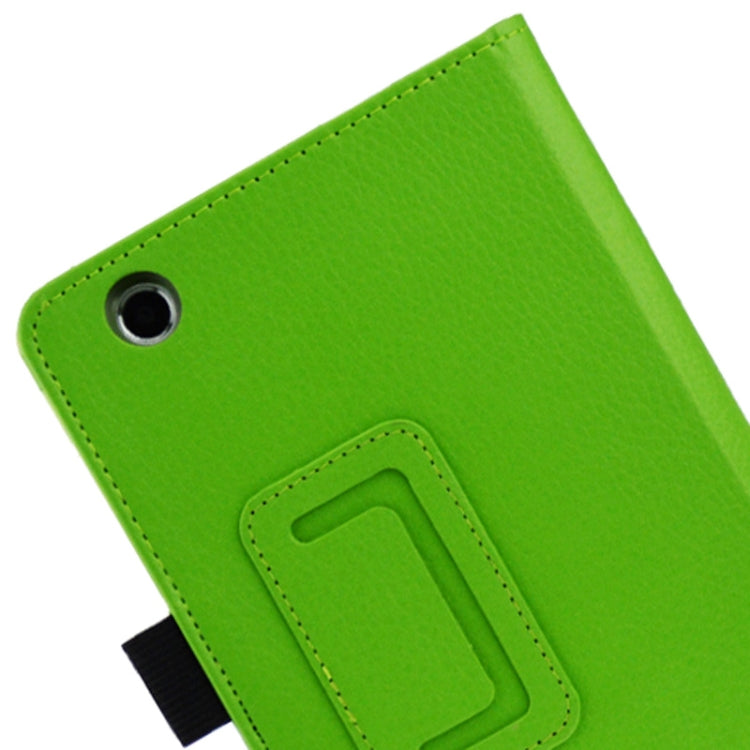 Litchi Texture Leather Case with Holder for Lenovo S5000