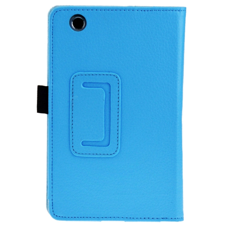 Litchi Texture Leather Case with Holder for Lenovo S5000