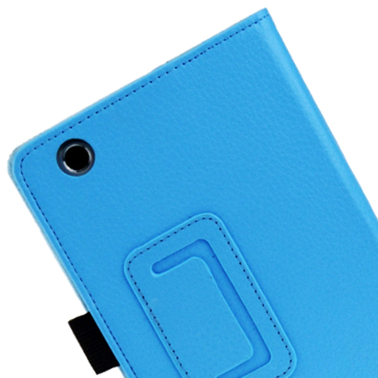 Litchi Texture Leather Case with Holder for Lenovo S5000