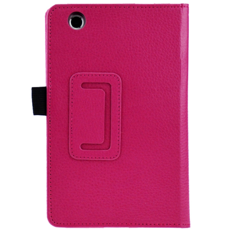 Litchi Texture Leather Case with Holder for Lenovo S5000