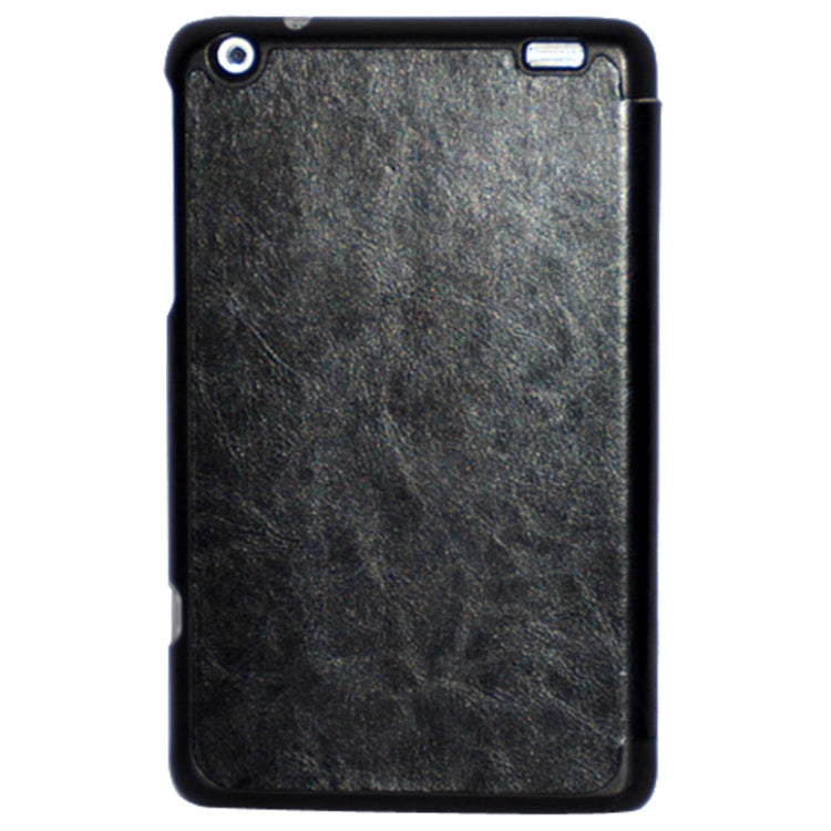 3-folding Crazy Horse Texture Flip Leather Case with Holder for Lenovo Miix 2-8