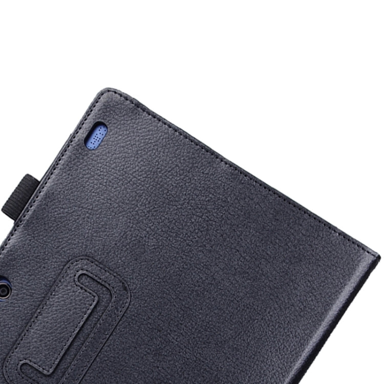 Litchi Texture Horizontal Flip Solid Color Leather Case with Two-Folding Holder for Lenovo Tab2 A10-70