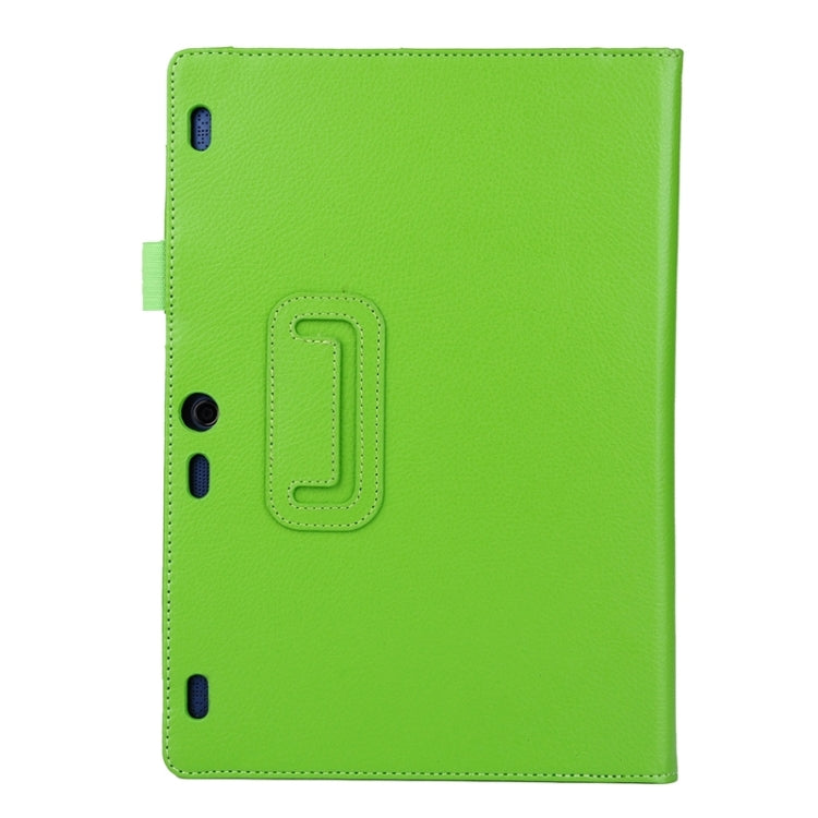 Litchi Texture Horizontal Flip Solid Color Leather Case with Two-Folding Holder for Lenovo Tab2 A10-70