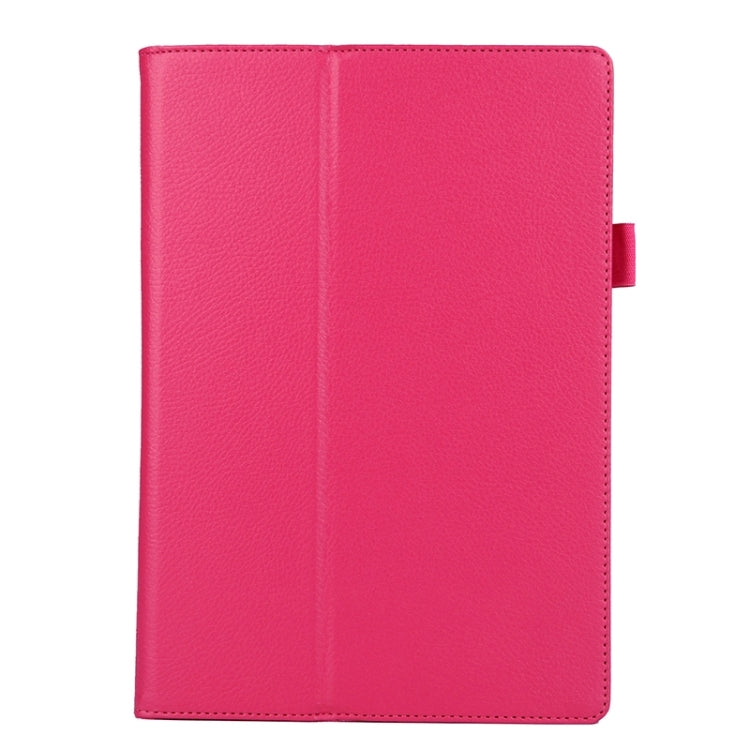 Litchi Texture Horizontal Flip Solid Color Leather Case with Two-Folding Holder for Lenovo Tab2 A10-70