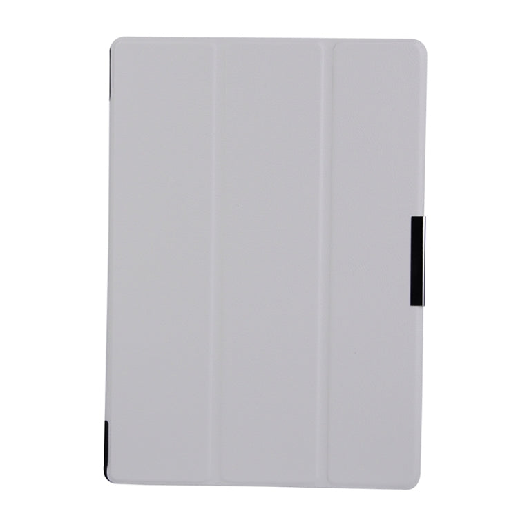 Karst Texture Horizontal Flip Solid Color Leather Case with Three-Folding Holder for Lenovo Tab2 A10-70