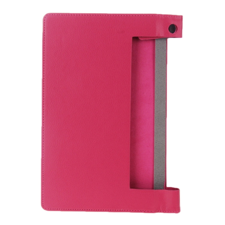 Litchi Texture Magnetic Leather Case with Holder for Lenovo Yoga Tablet 10 / B8000 & 10 HD+ / B8080-F(WMC1562)