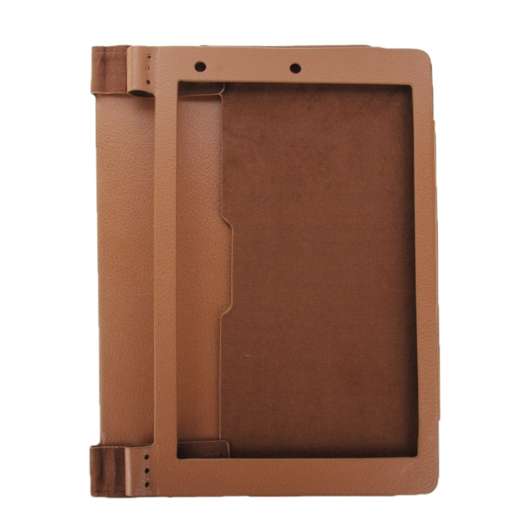 Litchi Texture Magnetic Leather Case with Holder for Lenovo Yoga Tablet 10 / B8000 & 10 HD+ / B8080-F(WMC1562)