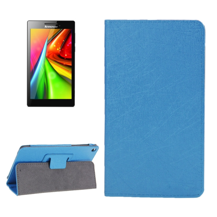 Oracle Texture Magnetic Leather Case with Holder for Lenovo Tab 2 A7-20