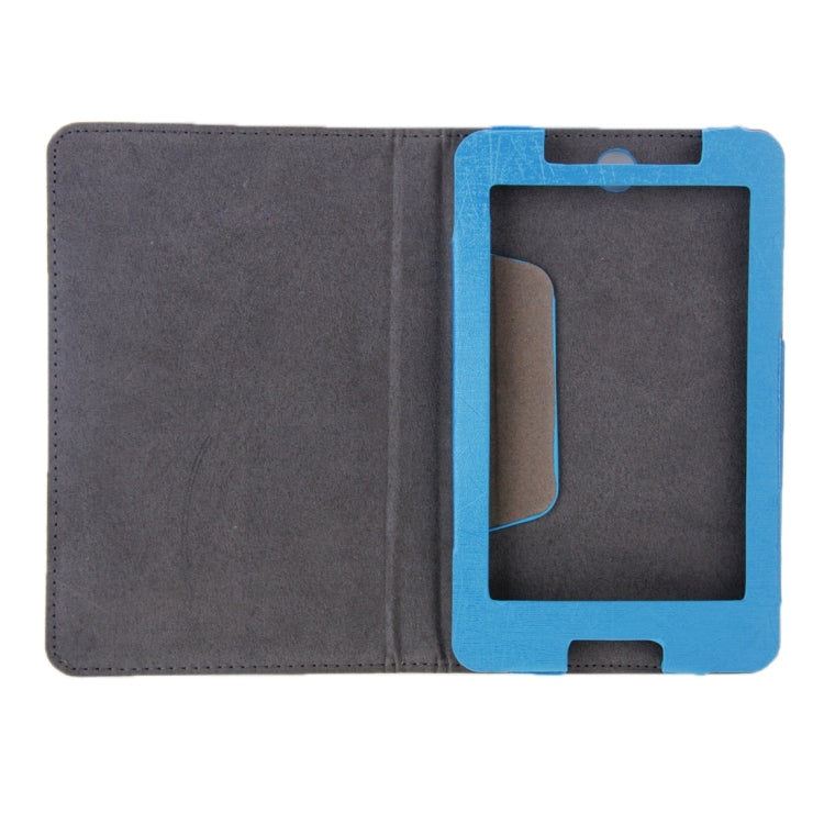 Oracle Texture Magnetic Leather Case with Holder for Lenovo A7-50 / A3500