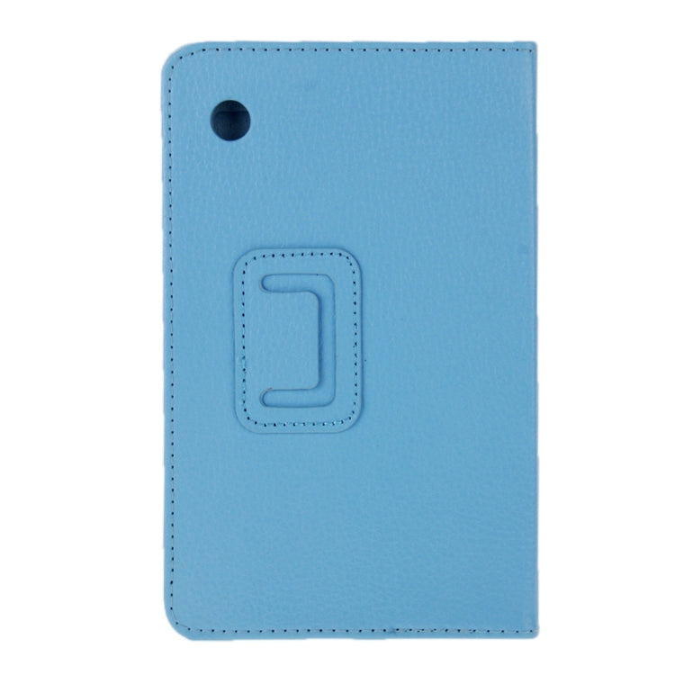 Litchi Texture Magnetic Leather Case with Holder for Lenovo A7-30 / A3300