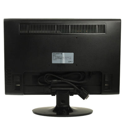 19 inch 16:9 LCD Monitor, Interface: VGA, Max Resolution: 1366 x 768
