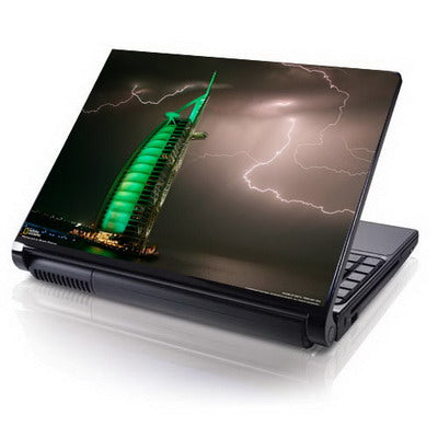 Burj Al Arab Hotel Dubai Picture Laptop Skin Sticker, Support Laptop Size: 10.2 inch, 13.3 inch, 14.1 inch, 15 inch