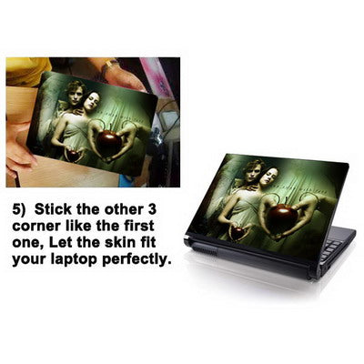Twilight Picture Laptop Skin Sticker, Support Laptop Size: 10.2 inch, 13.3 inch, 14.1 inch, 15 inch