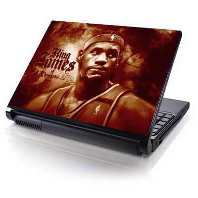 Lebron James Picture Laptop Skin Sticker, Support Laptop Size: 10.2 inch, 13.3 inch, 14.1 inch, 15 inch