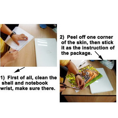 Tiger Picture Laptop Skin Sticker, Support Laptop Size: 10.2 inch, 13.3 inch, 14.1 inch, 15 inch