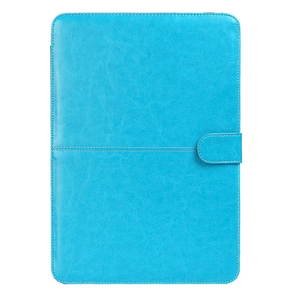 For 11.6 inch MacBook Air Notebook Leather Case with Snap Fastener
