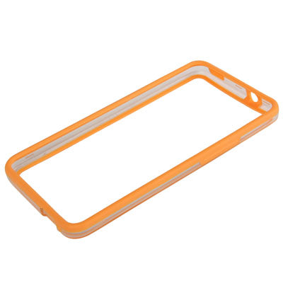 TPU + Transparent Plastic Bumper Frame Case for HTC One / M7