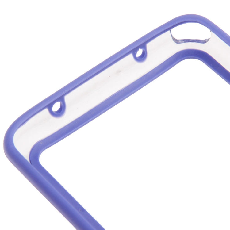 TPU + Transparent Plastic Bumper Frame Case for LG Optimus G2 D800 / D801 / D802 / D803 / D805