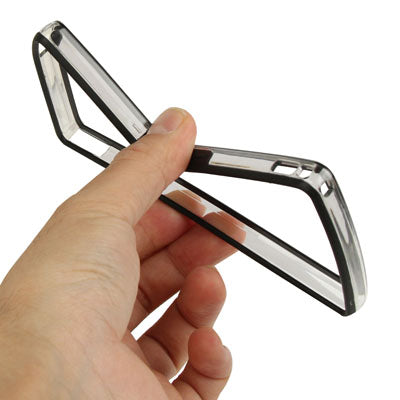 TPU + Transparent Plastic Bumper Frame Case for Sony Xperia Z / L36H / C660X