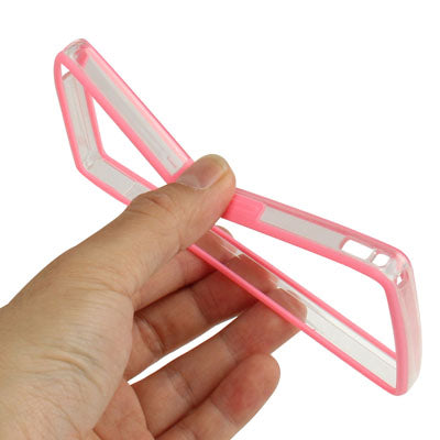 TPU + Transparent Plastic Bumper Frame Case for Sony Xperia Z / L36H / C660X