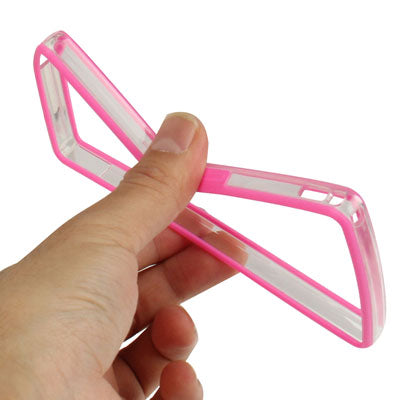 TPU + Transparent Plastic Bumper Frame Case for Sony Xperia Z / L36H / C660X