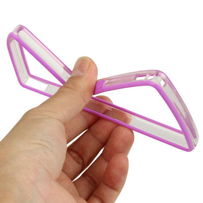 TPU + Transparent Plastic Bumper Frame Case for Sony Xperia Z / L36H / C660X