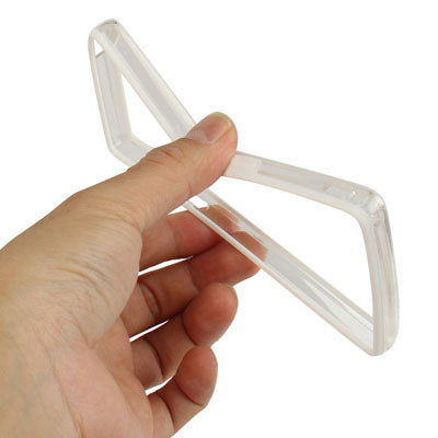 TPU + Transparent Plastic Bumper Frame Case for Sony Xperia Z / L36H / C660X