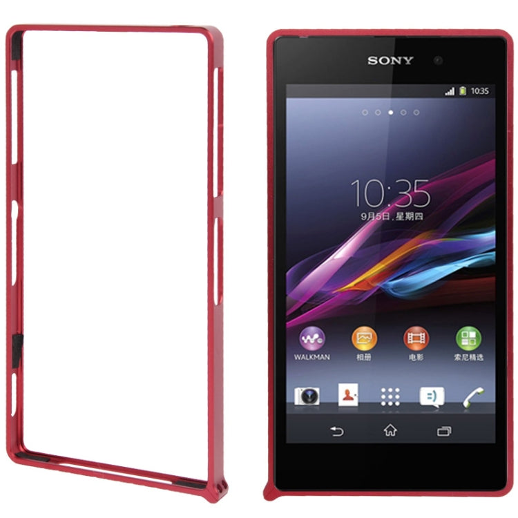 Metal Bumper Frame Case with mini Screw Kit for Sony Xperia Z1 / L39h