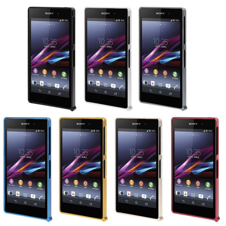 Metal Bumper Frame Case with mini Screw Kit for Sony Xperia Z1 / L39h