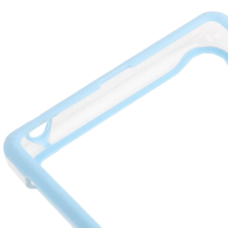 TPU + Transparent Plastic Bumper Frame Case for Sony Xperia Z1 / L39H