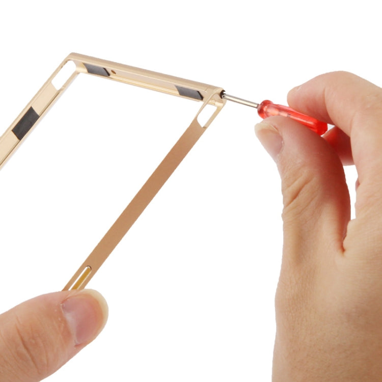 Detachable Premium Metal Frame with Screwdriver & Screw for Huawei Ascend P6