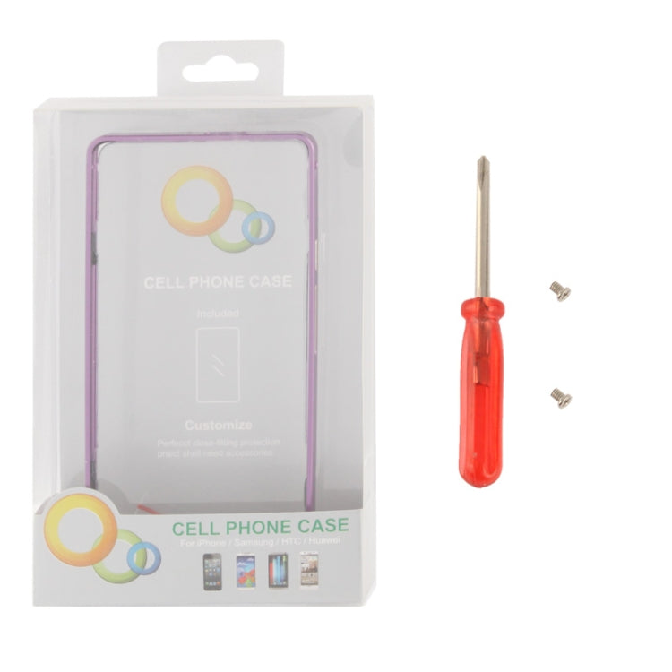 Detachable Premium Metal Frame with Screwdriver & Screw for Huawei Ascend P6