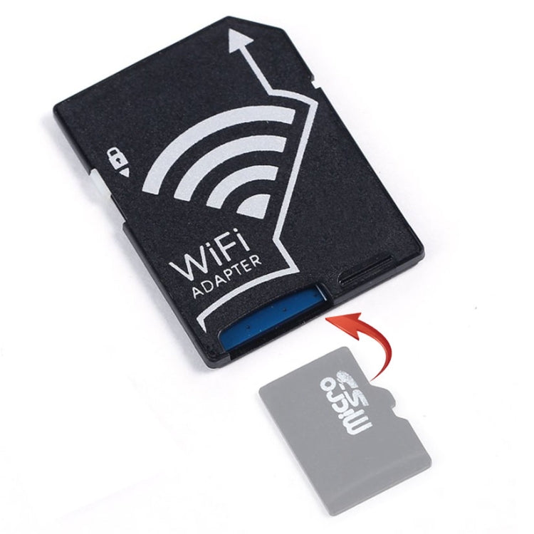 WiFi SD Adapter Micro SDHC TF-SDHC Card Adapter for IOS & Android Devices