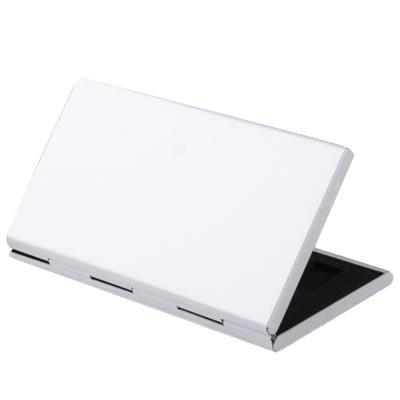 11 in 1 Memory Card Protective Case Box for TF Card / SD Card, Size: 88 x 50 x 8.5mm(Silver)