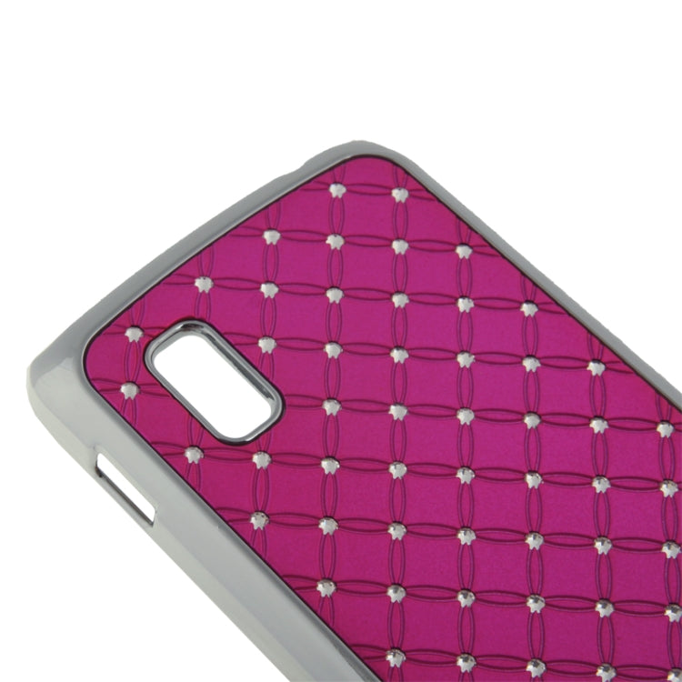 Luxury Bling Diamond Plating Skinning Plastic Case for LG Nexus 4 / E960