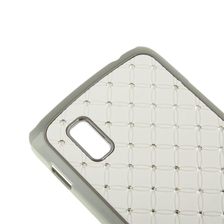 Luxury Bling Diamond Plating Skinning Plastic Case for LG Nexus 4 / E960
